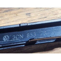 VOLKSWAGEN ATLAS GRILLE BLACK MOLDING DECAL LEFT 2024-2026 3CM853767D 3CN853767F
