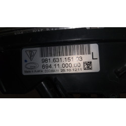 PORSCHE BOXSTER 981 LEFT LED FOG LAMP 2013-2015 98163115103