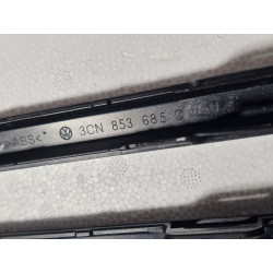 1X VOLKSWAGEN ATLAS R-LINE GRILLE BLACK MOLDING DECAL 2024-2026 3CN853685C