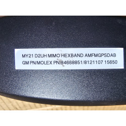 GMC TERRAIN ROOF High Frequency GPS RADIO ANTENNA 2022-2024 GM 84668851 NEW
