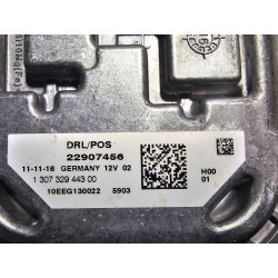 CHEVROLET CAMARO SS V8 RIGHT LED FOG LAMP 2016-2018 GM 23433654 22907456