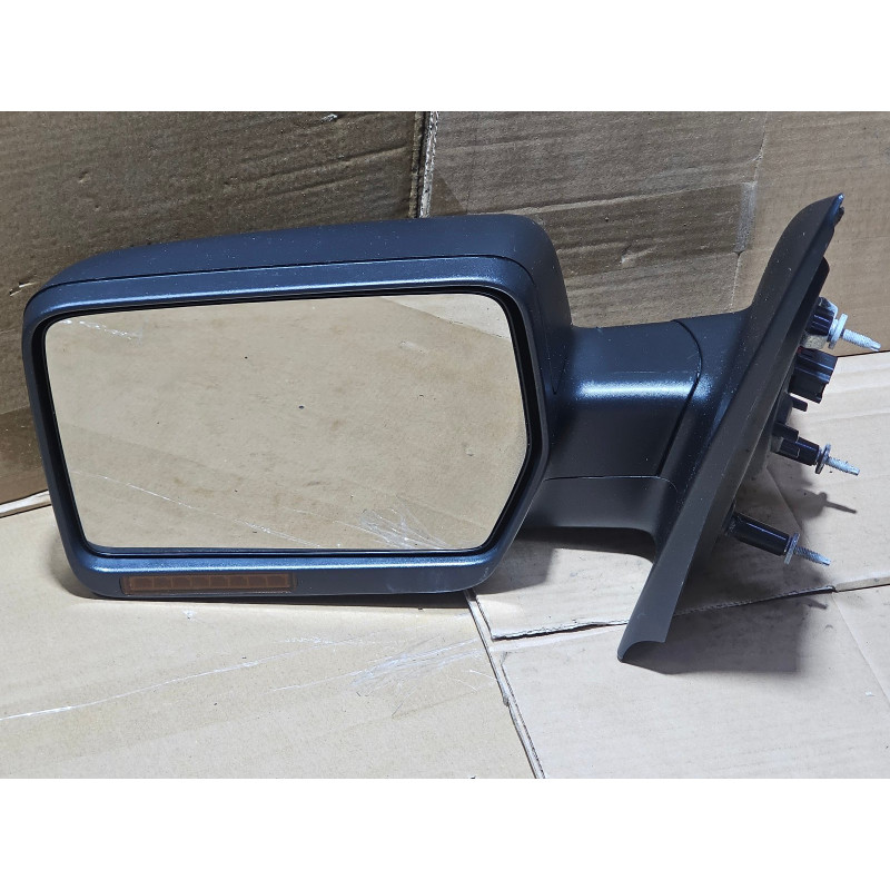 FORD F150 LEFT TEXTURED BLACK MIRROR 2004-2008 4L34-17683-B 8L34-17683-CA5YGY  8 WIRE