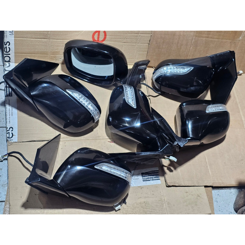 1X ACURA MDX LEFT MEMORY HEATED TURN MIRROR 2010-2013 76250-STX-H03ZD 026386 607401 607385 NH707 76250-STX-H03  11 WIRE