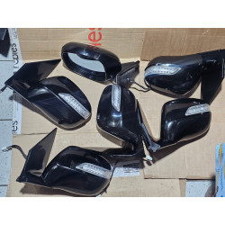 1X ACURA MDX LEFT MEMORY HEATED TURN MIRROR 2010-2013 76250-STX-H03ZD 026386 607401 607385 NH707 76250-STX-H03  11 WIRE