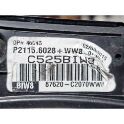 1X HYUNDAI SONATA RIGHT BLIND SPOT MIRROR 2015-2017 87620-C2070WW8 87620-C2070  12 WIRE