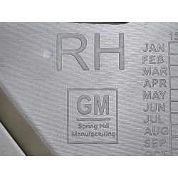 CADILLAC XT5 REAR RIGHT DOOR PANEL 2017-2020 GM 84072029 23369740 23460804 23395656 84389073 23395656