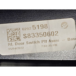CADILLAC XT4 REAR LEFT DOOR PANEL 2019-2020 GM 84556889 62025198 62032781 84876216 84518273 84539452