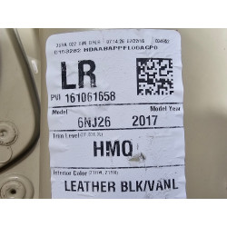 CADILLAC XT5 REAR LEFT DOOR PANEL 2017-2020 GM 84072044 23373141 23395654