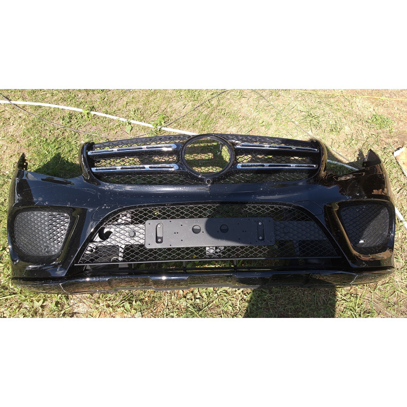MERCEDES GLS X166 AMG FRONT BUMPER 2016-2019 +PARK SENSORS 1668855500 2928851165 2928850965