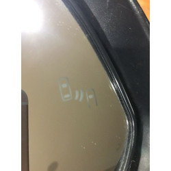 TOYOTA RAV4 RIGHT BLIND SPOT TURN SIGNAL MIRROR OEM 2015-2018 8 PIN