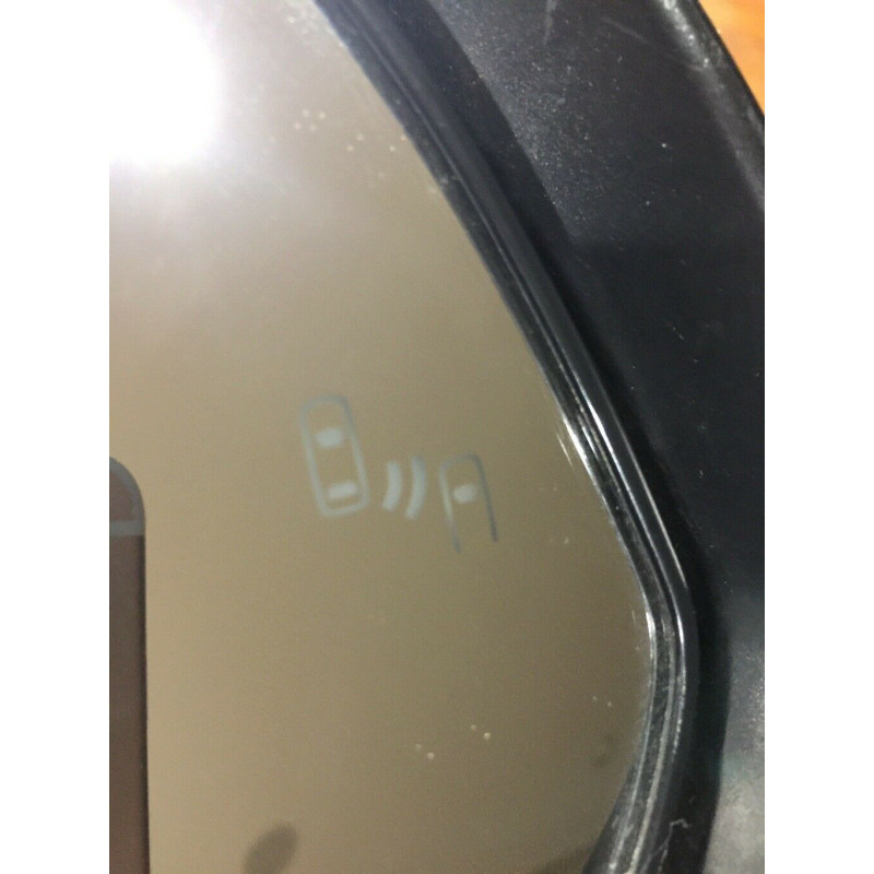 TOYOTA RAV4 RIGHT BLIND SPOT TURN SIGNAL MIRROR OEM 2015-2018 8 PIN