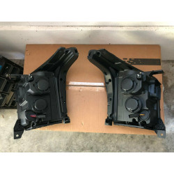 GMC YUKON BLACK LED LEFT RIGHT SET PAIR HEADLIGHTS LED 2015-2018 Anzo Switchback 111367