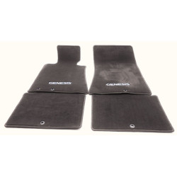 HYUNDAI GENESIS FLOOR MATS BROWN 2009-2014 U81403M002M5 U8140-3M002M5 U8140-3M002-M5 4 PIECE SET NEW
