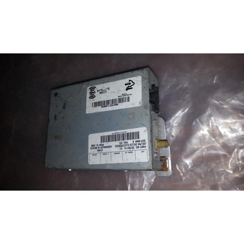 25762114 Cadillac Satellite Radio Module 25762115