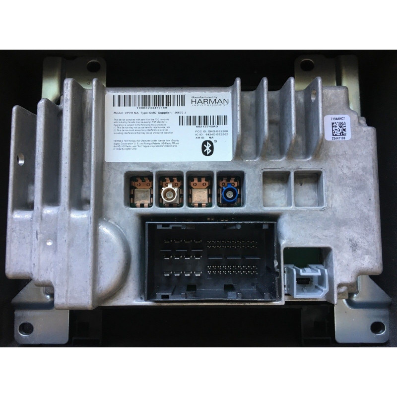 DODGE CHALLENGER CHRYSLER 300 RADIO INFO MULTIMEDIA 2015-2018 HARMAN 68212745AD 68212745AF VP2HNA