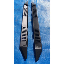 DODGE RAM 1500 CREW CAB Barricade HD STEEL RUNNING STEP BOARDS BLACK 2009-2018 PW01697102 R102580 217cm  NEW