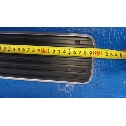 DODGE RAM 1500 CREW CAB 4 in. STEP RUNNING BOARDS Hairline Silver 2009-2018  IB04DBJ8A R109222 20180301 220cm NEW