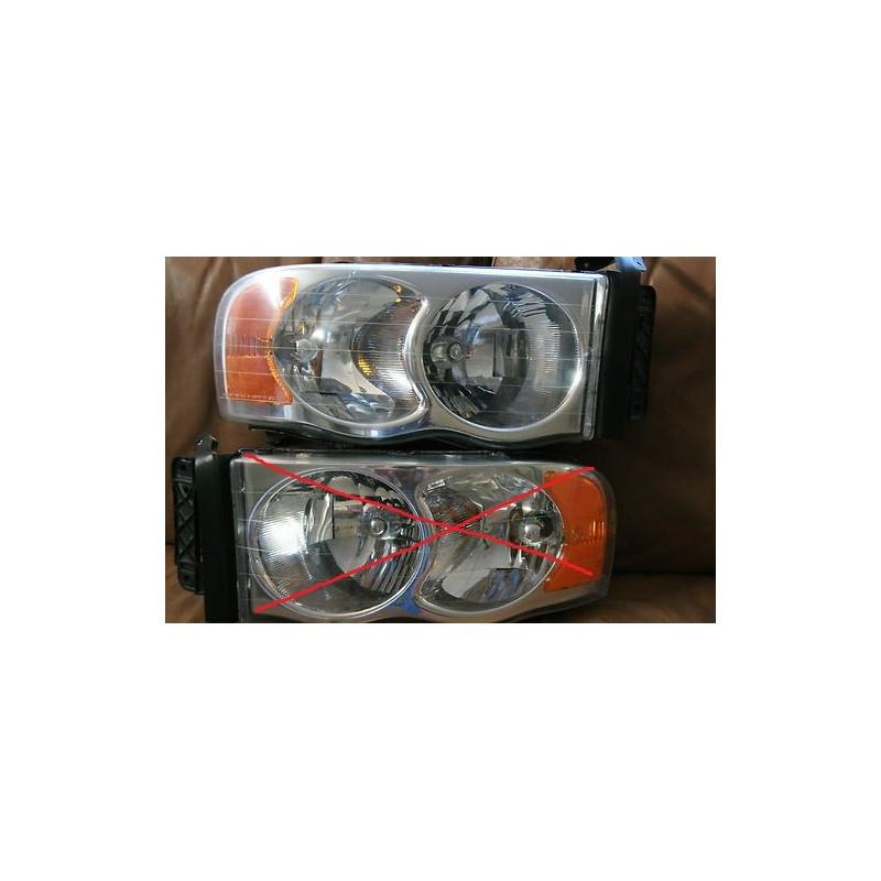 55077120AD Dodge Ram 1500 Right Headlight 2002-2005 55077120AG