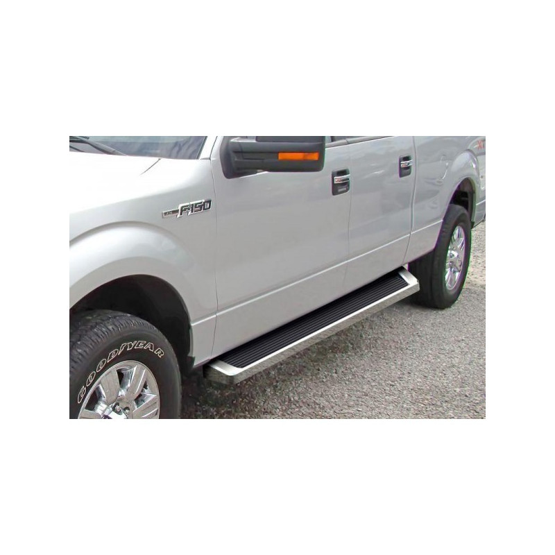 FORD F150 SuperCrew 6 in. RUNNING STEP BOARD Polished 2009-2014 IB06RAG7A T541756 IB-R906-1 IB-FR177 213cm NEW