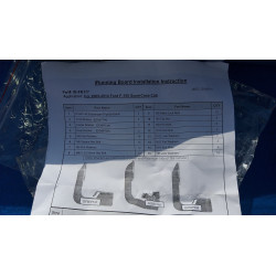 FORD F150 SuperCrew 6 in. RUNNING STEP BOARD Polished 2009-2014 IB06RAG7A T541756 IB-R906-1 IB-FR177 213cm NEW