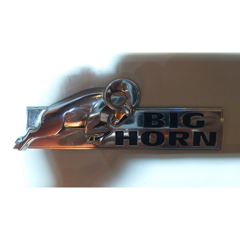 DODGE RAM BIG HORN CHROME LOGO EMBLEM 2009-2019 55372894AA