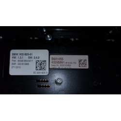 BMW 5 F10 F11 RADIO CD AC HEATER CLIMATE CONTROL PANEL 2010-2014 9331825 9331825-01