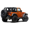 JEEP WRANGLER JK 2 Door 4x4 4 in. Oval Straight STEP BARS Text. Black 2007-2018 RedRock J100558 138cm NEW PAIR SET