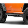 JEEP WRANGLER 4 Door 4x4 Pinnacle Oval STEP BARS Black 2007-2018 RedRock J104681 NEW PAR SET 188cm