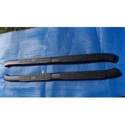 JEEP WRANGLER 4 Door 4x4 Pinnacle Oval STEP BARS Black 2007-2018 RedRock J104681 NEW PAR SET 188cm