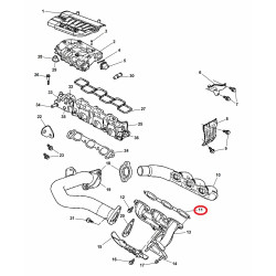 CHRYSLER PACIFICA VOYAGER DODGE CARAVAN CHARGER EXHAUST MANIFOLD GASKET 1993-2009 04648913AA NEW