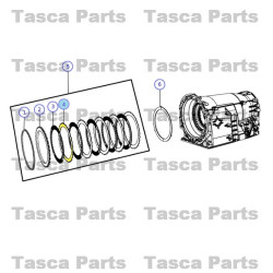 DODGE CHRYSLER JEEP AUTO TRANS CLUTCH OUTER DISC PLATE 2002-2014 52108017AA NEW