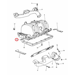 DODGE RAM DAKOTA 5.9L AIR INTAKE MANIFOLD PAN GASKET 2001-2003 53032603AA NEW