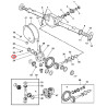 DODGE RAM CHRYSLER MITSUBISHI RAIDER REAR AXLE DIFFERENTIAL BEARING RACE CNG 1994-2008 03723148 NEW