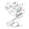 MITSUBISHI MONTERO SPORT ECLIPSE GALANT 3.0L V6 FUEL INJECTION PLENUM GASKET 1997-2003 MD199282 NEW