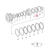 WRANGLER COMMANDER CHALLENGER DURANGO CHARGER MAGNUM NITRO SPRINTER CRAND CHEROKEE PISTON SPRING RETAINER 02-17 52108058AA