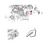 CHRYSLER 300 DODGE CHARGER MAGNUM CHALLENGER PULLEY SCREW IDLER BELT TENSIONER 2008-2010 04593848AA NEW
