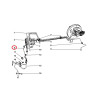 DODGE CALIBER JEEP COMPASS PATRIOT FRONT RIGHT ABS WHEEL SPEED SENSOR 2007-2012 05105572AA 5105572AB NEW
