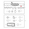 GRAND CHEROKEE CHRYSLER ASPEN DODGE DURANGO RAM DAKOTA 4.7L LEFT ENGINE VALVE COVER GASKET 2004-2007 53021843AA NEW