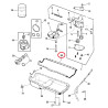 JEEP CHEROKEE GRAND CHEROKEE WRANGLER 4.0L OIL PAN GASKET 2000-2006 53007568AC NEW