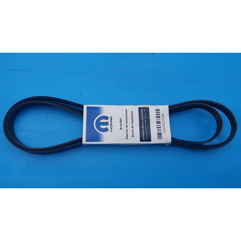 JEEP GRAND CHEROKEE DODGE DURANGO RAM 1500 2500 3500 DAKOTA 3.7L 4.7L SERPENTINE DRIVE BELT 1999-2007 53032037AM NEW
