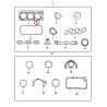 AVENGER CARAVAN SEBRING NITRO CHARGER JOURNEY 300 PACIFICA 3.5L 4.0L CYLINDER HEAD GASKET LEFT 1999-2011 04792753AE NEW