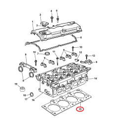 CHRYSLER PT CRUISER SEBRING TOWN COUNTRY CARAVAN NEON STRATUS LIBERTY WRANGLER 2.4L CYLINDER HEAD GASKET 02-07 04884443AD NEW