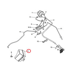 CHRYSLER PT CRUISER SPEED CRUISE CONTROL VACUUM RESERVOIR 2001-2010 04891403AA NEW