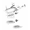 DODGE DART LEFT HEADLIGHT BRACKET 2013-2016 68189349AA NEW