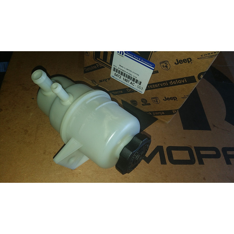 DODGE GRAND CARAVAN CHRYSLER TOWN & COUNTRY POWER STEERING PUMP RESERVOIR 2008-2016 04721497AC NEW