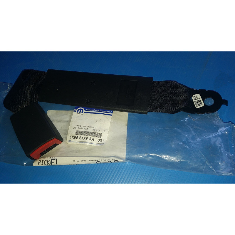 DODGE RAM 1500 2500 3500 4500 5500 CENTER BUCKLE FRONT SEAT BELT 2013-2019 1XE661X9AA NEW