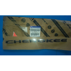 JEEP CHEROKEE CHROME EMBLEM NAMEPLATE BADGE 2014-2020 68102400AA NEW