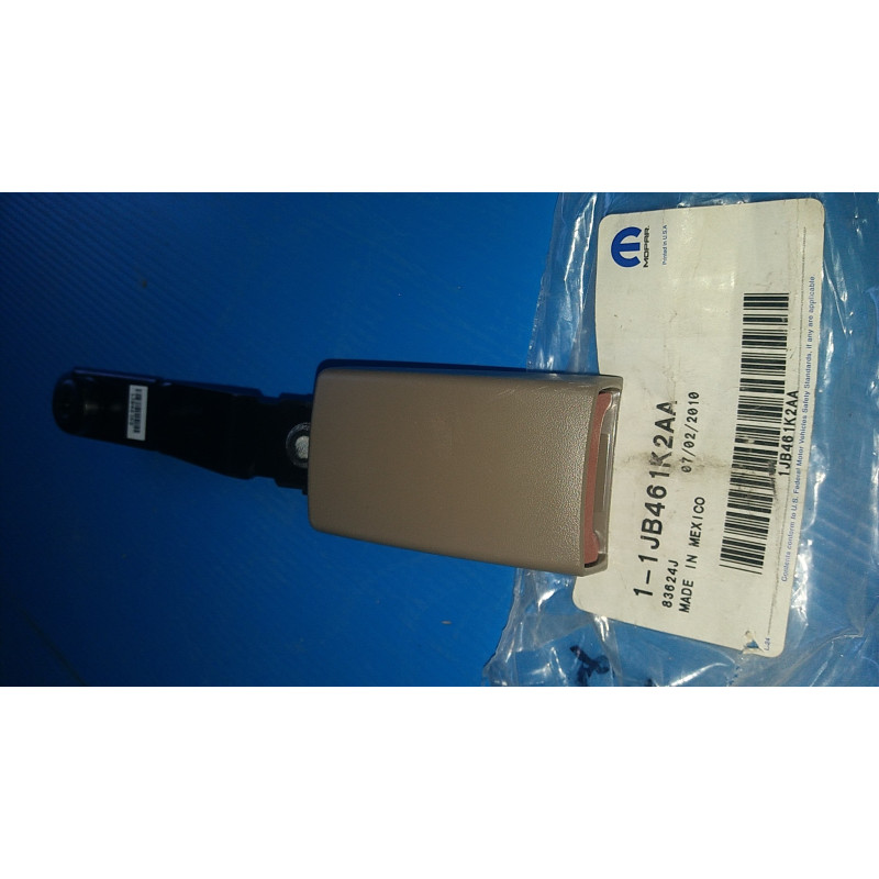 JEEP COMPASS PATRIOT DODGE CALIBER INNER SEAT BELT BUCKLE HALF LEFT FRONT 2008-2017 1JB461K2AA NEW