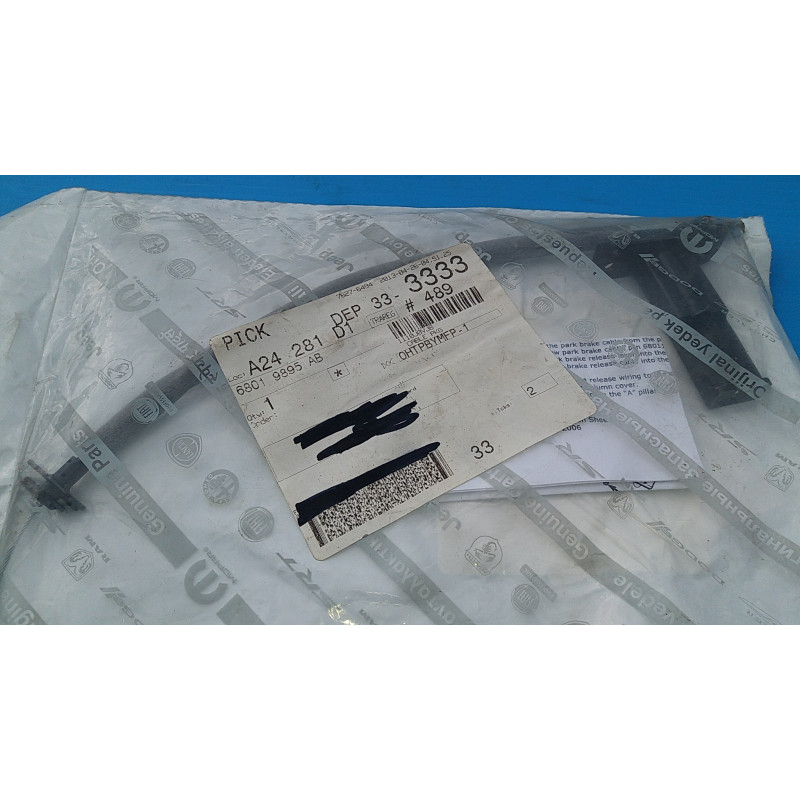 JEEP FIAT CABLE PKG PARK BRAKE RELEASE 68019895AB 68019895AA NEW
