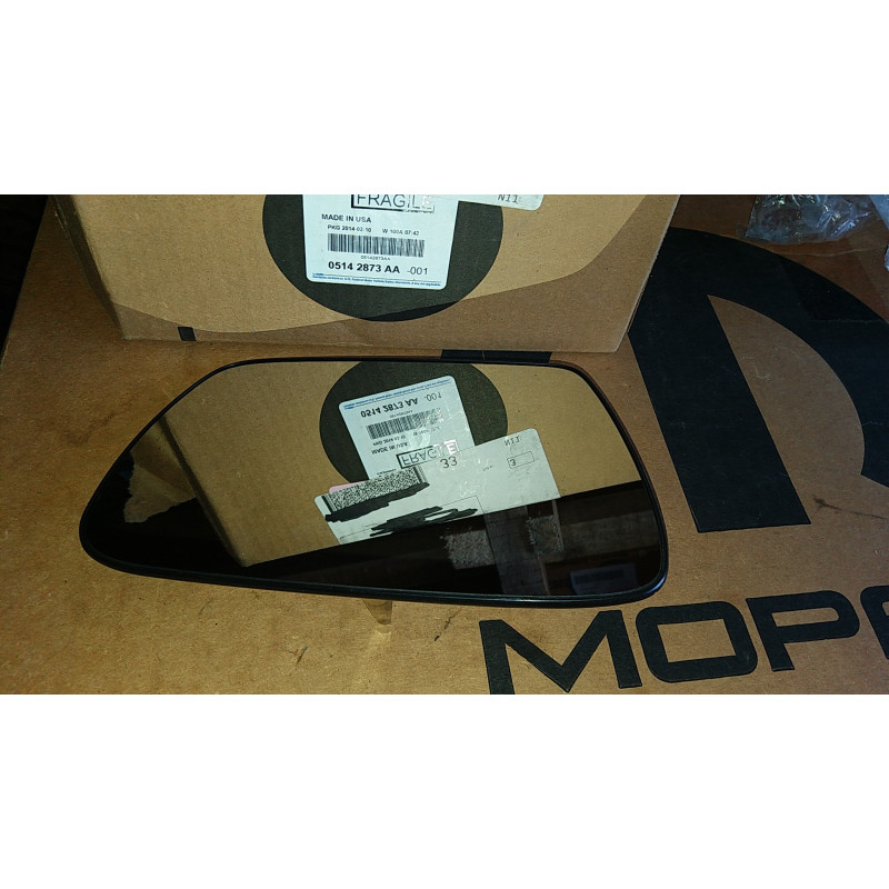JEEP GRAND CHEROKEE LEFT MIRROR GLASS 2005-2008 05142873AA NEW